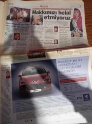 Hürriyet Gazetesi - Galatasaray Diz Çöktü - Orhan Pamuk İslam Artar Milliyetçilik Artar Darbe Olursa Kaçarım - Kanal D'de Yeni Yarışma Dans Eder  Misin - Devlet Bakanı Nimet Çubukçu Yuvada - Bülent Ersoy - Ve Opel 5 Yıl Sonra Türkiye'de - Türkkaya Ataöv Türklere Karşı 200 Bin Ermeni Savaştı