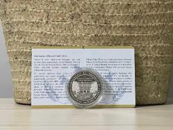 2023 - Ankara Üniversitesi Ziraat Fakültesi 90.Yıl - Darphane Sertifikalı - Gümüş Hatıra Parası - Çil