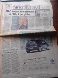 Hürriyet Gazetesi - 25 Eylül 2004 - Recep Tayyip Erdoğan Cuma Namazında Karşılaştığı Fenerbahçeli Futbolculara Gençlerbirliği Maçı İçin Başarılar Diledi -   İşte YTL Euro Benzerlikleri - Irak'ta Rehin Alınan İtalyanlar - Barış Savaşçısı Yazar Dido Sotiriu Oldu- Jörg Haider Türkiye'nin Avrupa Birliği'ne Üyeliğine Karşı Çıkan Öküzdür - Tansa Mermerci Ekşioğlu'dan Takı Koleksiyonu - TBMM Başkanı Bülent Arınç - Şafak Sezer'in Babası Vefat Etti