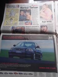 Hürriyet Gazetesi - 22 Ocak 1998 - Fenerbahçe Antrenörü Otto Bariç Galatasaray Bizden İyi - Hasan Şaş Galatasaray Yolunda - Tansu Çiller'e Savcı Şoku - Şarkıcı Doğuş'a Tutuklama - Susurluk Çetesi'ni Sedat Bucak Barındırdı - Bill Clinton Monica Lewinsky İlişkisi - Altı Çocuk Gripten Öldü - Herkül Tarkan - Muazzez Abacı İlahi Okudu