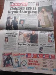 Hürriyet Gazetesi - 22 Ocak 1998 - Fenerbahçe Antrenörü Otto Bariç Galatasaray Bizden İyi - Hasan Şaş Galatasaray Yolunda - Tansu Çiller'e Savcı Şoku - Şarkıcı Doğuş'a Tutuklama - Susurluk Çetesi'ni Sedat Bucak Barındırdı - Bill Clinton Monica Lewinsky İlişkisi - Altı Çocuk Gripten Öldü - Herkül Tarkan - Muazzez Abacı İlahi Okudu