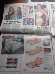 Hürriyet Gazetesi - 24 Ocak 1998 - Doping Yüzünden Teftişlik Olan Haltere Yeni Bir Bomba Düştü - Bill Clinton Oval Ofiste Harem Kurdu - Sezen Aksu - Özer Çiller İlk Kez Yargıç Önünde - Ömer Lütfü Topal'ı Timci'ler Öldürdü - Yeşil İle Telefon Görüşmeleri Sorulan Sırrı Sakık Yeşil Arabulucu Olacaktı - Susurluk Raporunda Suçlanan Aydın Ayaydın - Abdi İpekçi - Uğur Mumcu