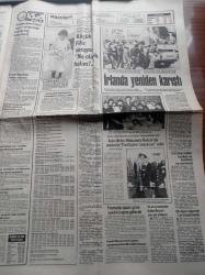 Hürriyet Gazetesi - 24 Nisan 1981 - 8. Dedeler Yarışı - Fenerbahçe Başkanı Ali Şen - Cahide Sonku'nun Anıları - 23 Nisan'ı Ulusça Kutladık - Kenan Evren Türk Ulusu Asla Esir Edilemez - Konsey Tuncay Mataracı Dosyasını Görüştü -  Necmettin Erbakan 33 Arkadaşı Bugün Yargılanıyor - Apocular Davası - 27 Mayıs'ın  İstanbul Valisi Orgeneral Refik Tulga Öldü - Sovyetlere Bikini Satıyoruz