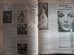 Ses Haftalık Aktüalite Sinema Tiyatro Müzik ve Gençlik Mecmuası Dergisi - 18 Kasım 1967 - Sayı:47 - Tamer Yiğit - Devlet Devrim - Gürel Ünlüsoy - Tülin Elgin - Gülgün Ok - Nur İnsel - Hülya Koçyiğit - Ediz Hun - Ajda Pekkan - Süleyman Turan - Mine Sun - Nejat Çetinok - Gönül Akkor - Tunç Oral - Selda Alkor - Tugay Toksöz - Yusuf Sezgin - Esen Püsküllü - Sezer Güvenirgil - Turgut Akaslan - Hülya Darcan - Erden Güvenç - Burt Lancaster - Dean Martin - Ann Margret - Elvis Presley - Ayhan Işık - Metin Erksan - Muzaffer Aslan - Türkan Şoray - Clark Gable - Oya Peri - Gülgün Erdem - Aram Gülyüz - Marisa Mell - Mata Hari - Türkiye İş Bankası Reklamı - Yıldız Kenter - Cüneyt Gökçer - Tokalon Krem Reklamı - Howard Hughes - George Peppard - Tek Tek Çorapları Reklamı - Ümit Yaşar - Ay Feri - France Gall - Yapı ve Kredi Bankası Reklamı - Ekrem Bora - Suzan Uztan - Cenk Güner fotoğraf ve haberi - Dergi Tam Değildir Sadece 28 Sayfası Mevcuttur