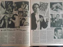 Ses Haftalık Aktüalite Sinema Tiyatro Müzik ve Gençlik Mecmuası Dergisi - 5 Nisan 1969 - Sayı:15 - Altan Erbulak - Osman Şengezer - Güzin Özipek - Aycan Teztel - İhsan Kartal - Sema Özcan - Ahmet Mekin - Zeki Müren - Safiye Ayla - Leyla Sayar - Kartal Tibet - Selçuk Ural - Murat Soydan - Filiz Akın - Dawid Alexandre Winter - Ajda Pekkan - Charlton Heston - Hülya Koçyiğit - Ziynet Arslan - Fatma Girik - Natalie Wood - Nejat Uygur - Necla Uygur - Türkan Şoray - Yvonne De Carlo - Burt Lancaster - France Gall - Jeanne Moreau - Erol Büyükburç - Nil Kutval - Tugay Toksöz - Joanna Shimkus - Suphi Kaner - Sedat Demir - Sadri Alışık - Kadir Savun - Mücap Ofluoğlu - Yapı ve Kredi Bankası Reklamı fotoğraf ve haberi - Dergi Tam Değildir Sadece 28 Sayfası Mevcuttur