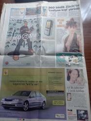 Hürriyet Gazetesi - 8  Ağustos 2004 - Milli Atlet Süreyya Ayhan'ın Doping Testinde Başkasının İdrarını Verdiği İddia Edildi - Doğan Ailesinde Mutlu Gece Aydın Doğan'ın Kızı Begüm Evlendi - Cansu Dere - Atletizmde Tek Umut Elvan Abeylegesse - Mahsun Kırmızıgül - Ahmet Özhan - Emel Sayın - Azra Akın