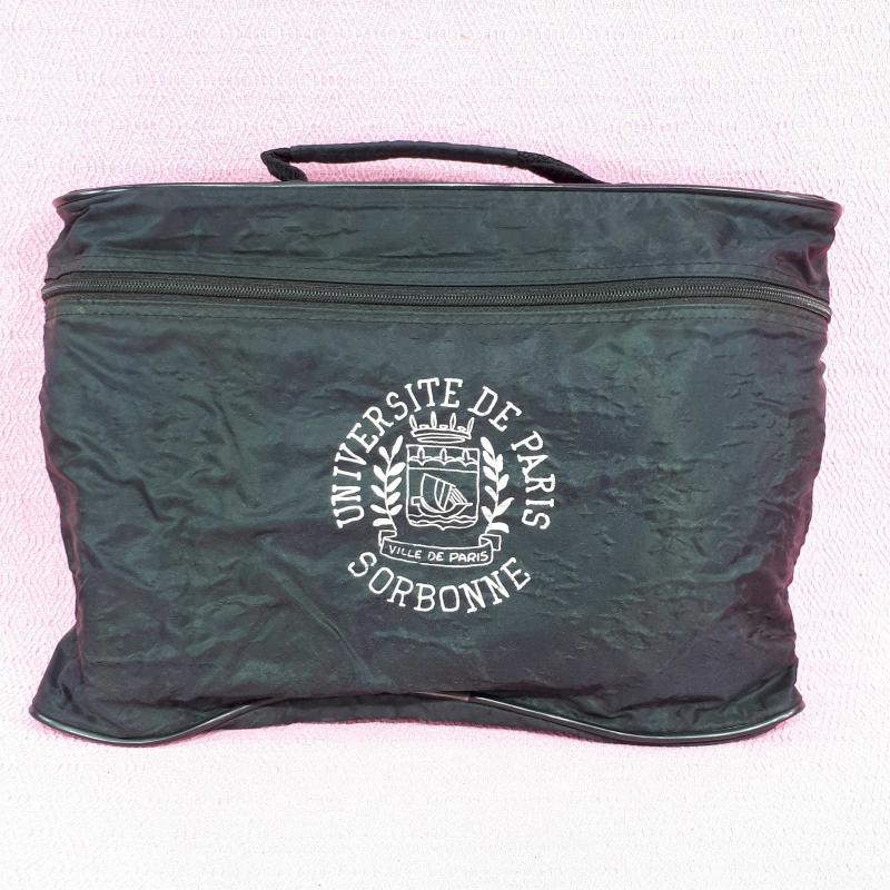 VINTAGE UNIVERSITE DE PARIS SORBONNE YAZILI SİYAH RENKLİ EL