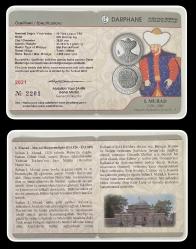 2022 Osmanlı Padişahları Serisi No:3  “1. MURAD” 20 Lira (31,10 Gr. 925 Ayar Proof Gümüş) - ÇİL(+)SERTİFİKALI (MDL3)