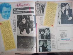 Ses Haftalık Aktüalite Sinema Tiyatro Müzik ve Gençlik Mecmuası Dergisi - Vittorio de Sica - Gina Lollobrigida - Carlo Ponti - Tony Curtis - Claudia Cardinale - Joseph Cotten - Peppino Di Capri - Şevket Rado - Marcello Mastroianni - Carroll Baker - Sophia Loren - Gülbin Eray - Suzan Avcı - Nino Castelnuovo - Cumartesi Saat Dörtte fotoromanı - Eşref Kolçak - Sammy Davis - May Britt - Nuray Uslu - Elizabeth Taylor - Janette Scott - Shirley Eaton - Sara Korle - Anita Ekberg - Rick van Nutter - Cennette Buluşalım fotoromanı - Profesör Hiddings - Albay Pickering - Rex Harrison - Jeremy Brett - Peppino ve Surlar Posteri - Füsun Önal - Cahit Oben - Koray Oktay - Fikret Kızılok - Erol Ulaştır - Son Randevu fotoromanı - fotoğraf ve haberi - Dergi Tam Değildir Sadece 22 Sayfası Mevcuttur - Dergi Kapağı Yoktur