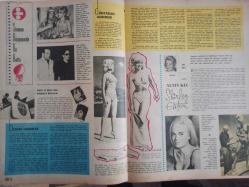 Ses Haftalık Aktüalite Sinema Tiyatro Müzik ve Gençlik Mecmuası Dergisi - Vittorio de Sica - Gina Lollobrigida - Carlo Ponti - Tony Curtis - Claudia Cardinale - Joseph Cotten - Peppino Di Capri - Şevket Rado - Marcello Mastroianni - Carroll Baker - Sophia Loren - Gülbin Eray - Suzan Avcı - Nino Castelnuovo - Cumartesi Saat Dörtte fotoromanı - Eşref Kolçak - Sammy Davis - May Britt - Nuray Uslu - Elizabeth Taylor - Janette Scott - Shirley Eaton - Sara Korle - Anita Ekberg - Rick van Nutter - Cennette Buluşalım fotoromanı - Profesör Hiddings - Albay Pickering - Rex Harrison - Jeremy Brett - Peppino ve Surlar Posteri - Füsun Önal - Cahit Oben - Koray Oktay - Fikret Kızılok - Erol Ulaştır - Son Randevu fotoromanı - fotoğraf ve haberi - Dergi Tam Değildir Sadece 22 Sayfası Mevcuttur - Dergi Kapağı Yoktur