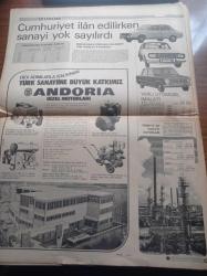 Hürriyet 50. Yıl Gazetesi - 29 Ekim 1973 - 50 Yılın Büyük Olayları - Cumhuriyet İlan Edildi - Şapka Devrimi Şeyh Sait İsyanı - Atatürk'e Suikast Hazırlığı - Kubilay Menemen'de Şehit Edildi - Ayasofya Müze Oldu - Keriman Halis Dünya Güzeli Seçildi - Atatürk Hayatını Kaybetti - Londra Şampiyonluğunda 6 Şampiyonluk Aldık - Adnan Menderes İdam Edildi- 27 Mayıs Devrimi - Boğaz Köprüsünün Temeli Atıldı - Adalet Partisi İktidara Geldi - Cemal Gürsel Öldü - Türk Askeri Kore Savaşları'nda Büyük Kahramanlık Yarattı