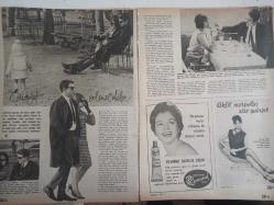 Ses Haftalık Aktüalite Sinema Tiyatro Müzik ve Gençlik Mecmuası Dergisi - 8 Mayıs 1965 - Sayı:19 - Gina Lollobrigida - Sezer Sezin - Tamer Yiğit - Gürel Ünlüsoy - Ajda Pekkan - Ediz Hun - Hülya Koçyiğit - Süleyman Turan - Selda Alkor - Tunç Okan - Ayfer Feray - Pervin Par - Rukiye Göreç - Halit Refiğ - Birsen Menekşeli - Fredric March - Yılmaz Gruda - Rock Hudson - Sadri Alışık - Sevda Ferdağ - Gökçen Kaynatan orkestrası - Sylvie Vartan - Leslie Caron - Warren Beatty - Çetin Köroğlu - İhsan Sanıvar - Ahmet Levendoğlu - Kartal Tibet - Begüm Sayko - Muhittin Yılmazer - Yapı ve Kredi Bankası reklamı - Robert Hossein - Marie France Pisier - Cennette buluşalım filmi fotoromanı - Pareja reklamı fotoğraf ve haberi - Dergi Tam Değildir Sadece 30 Sayfası Mevcuttur