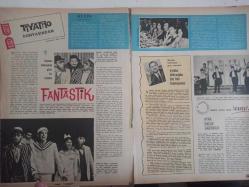 Ses Haftalık Aktüalite Sinema Tiyatro Müzik ve Gençlik Mecmuası Dergisi - 8 Mayıs 1965 - Sayı:19 - Gina Lollobrigida - Sezer Sezin - Tamer Yiğit - Gürel Ünlüsoy - Ajda Pekkan - Ediz Hun - Hülya Koçyiğit - Süleyman Turan - Selda Alkor - Tunç Okan - Ayfer Feray - Pervin Par - Rukiye Göreç - Halit Refiğ - Birsen Menekşeli - Fredric March - Yılmaz Gruda - Rock Hudson - Sadri Alışık - Sevda Ferdağ - Gökçen Kaynatan orkestrası - Sylvie Vartan - Leslie Caron - Warren Beatty - Çetin Köroğlu - İhsan Sanıvar - Ahmet Levendoğlu - Kartal Tibet - Begüm Sayko - Muhittin Yılmazer - Yapı ve Kredi Bankası reklamı - Robert Hossein - Marie France Pisier - Cennette buluşalım filmi fotoromanı - Pareja reklamı fotoğraf ve haberi - Dergi Tam Değildir Sadece 30 Sayfası Mevcuttur