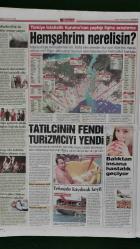 Sözcü Gazete 21 Temmuz 2008 Bakanlar Çalışıyor !,Yaşar Büyükanıt,Emin Çölaşan,Hüseyin Çelik,Hilmi Güler,Kürşad Tüzmen,Ümit Karan,Naomi Campbell,Daniel Güiza,Luis Aragones,Alex De Souza,Harry Kewell,Fernando Meira,Michael Skibbe,Deniz  Berdan,Tarkan,Tuğba Özerk,Martha Şavkan