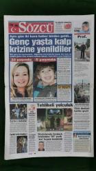 Sözcü Gazete 24 Ocak 2015 Tayyip ! Otur Sıfır,Savcı Celal Kara,Kral Abdullah,Prens Salman,Recep Tayyip Erdoğan,Wesley Sneijder,Burak Yılmaz,Alper Potuk,Emmanuel Emenike,Oscar Cardozo,Tolgay Arslan,Tolga Zengin,Özer Hurmacı,Taner Yıldız,Saygı Öztürk,Ali İsmail Korkmaz,Claudio Taffarel,Endoğan Adili,Dacia Reklam