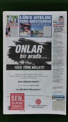 Sözcü Gazete 30 Ekim 2015 Saray Hukuku !,Uğur Dündar,Hakemleri Zorla Alıkoydu Saray Arayınca Bıraktı,İbrahim Hacıosmanoğlu,Çağatay Şahan,Aylin Nazlıaka,Burak Yılmaz,Emre Çolak,Alper Potuk,Josef De Souza,Mehmet Topal,Selçuk İnan,Vitor Pereira,Şota Arvaladze,Serkan Balcı,Cenk Tosun,Bülent Arınç,Hakan Çalhanoğlu,Trabzonspor Futbolcuları,Hulusi Akar,CHP Kemal Kılıçdaroğlu Reklamı