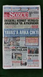 Sözcü Gazete 23 Aralık 2019 Yavaş'a Arka Çıktı,Kemal Kılıçdaroğlu,Mansur Yavaş,Sinan Aygün,Halife Hafter,Burası Kadıköy Fenerbahçe 3-1 Beşiktaş,Deniz Türüç,Max Kruse,Abdullah Avcı,Ersun Yanal,Fenerbahçe Futbol Takımı,Burak Yılmaz,Ozan Tufan,Fatih Terim,Nando De Colo,Domagoj Vida,Adnan Dalgakıran,Özlem Gürses,Daron Acemoğlu,Dilan Çiçek Deniz - Engin Günaydın Garanti Bankası - Setur Reklamı