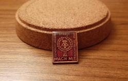 DOĞU ALMANYA KOMÜNİST DÖNEMİ ROZETİ - MADALYA B9789