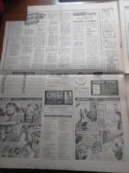 Hürriyet Gazetesi - 3 Haziran 1968 - Fenerbahçeli Selim Soydan'a Beşiktaş Ve Galatasaray Talip - İstanbul'un Fethi Ve Büyük Fatih'in Bilinmeyen Yönleri - Kanlı Bir Seçim 13 Ölü 33 Yaralı Var - Parti Liderleri Oylarını Nasıl Kullandı - Süleyman Demirel - İsmet İnönü - Mehmet Ali Aybar - Türkiye İşçi Partisi - Belediye Seçimlerini Adalet Partisi Kazandı - Darülaceze'deki Vatandaşlar Da Oyunu Kullandı