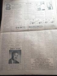 Hürriyet Gazetesi - 1 Temmuz 1965 - Koçero Filminin Baş Aktörü Yılmaz Güney Üç Kişiyi Bıçakladı - Lefter Küçükandonyadis - Fenerbahçe'de Satılık Oyuncu Yok - Zeki Müren Afişi - Suzan Sözen Hayatını Anlatıyor - YTP Genel Başkanı Ekrem Alican Sosyalizm Maceracıları Komünizme Götürür Dedi - Türkiye İşçi Partisi Genel Başkanı Mehmet Ali Aybar