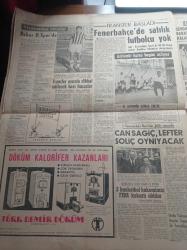 Hürriyet Gazetesi - 1 Temmuz 1965 - Koçero Filminin Baş Aktörü Yılmaz Güney Üç Kişiyi Bıçakladı - Lefter Küçükandonyadis - Fenerbahçe'de Satılık Oyuncu Yok - Zeki Müren Afişi - Suzan Sözen Hayatını Anlatıyor - YTP Genel Başkanı Ekrem Alican Sosyalizm Maceracıları Komünizme Götürür Dedi - Türkiye İşçi Partisi Genel Başkanı Mehmet Ali Aybar
