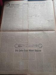 Hürriyet Gazetesi - 17 Ağustos 1949 -  İsmet İnönü Aydın'da -Şişli Terakki Lisesi - Türkiye Suriye Münasebetleri - Mareşal Fevzi Çakmak'ı Hastanede Ziyaret Ettik Fotoğraflı - Suriye Ankara Elçisi İhsan El Şerif - Amerikan Elçisi Stalin'le Görüştü - Hürriyet Afrika'da - Şehir Haberleri - Süreyya Bahçesinde Suzan Yakar Rutkay