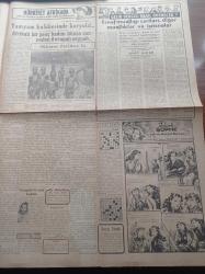 Hürriyet Gazetesi - 17 Ağustos 1949 -  İsmet İnönü Aydın'da -Şişli Terakki Lisesi - Türkiye Suriye Münasebetleri - Mareşal Fevzi Çakmak'ı Hastanede Ziyaret Ettik Fotoğraflı - Suriye Ankara Elçisi İhsan El Şerif - Amerikan Elçisi Stalin'le Görüştü - Hürriyet Afrika'da - Şehir Haberleri - Süreyya Bahçesinde Suzan Yakar Rutkay