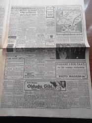 Hürriyet Gazetesi - 2 Aralık 1950 - Tıpkıbasım - Sabahın 4'ünde Kore - General Tahsin  Yazıcı Sağ -Albay Celal Dora Alay Sancağını Beline Sararak Elinde Silahı Olduğu Halde Birliğe Yol Açtı - İsmet İnönü'nün Takriri Reddedildi - Üçüncü Dünya Harbi Altı Saat Sürecek - Kore Cephesinde Son Vaziyet - Seksoloji