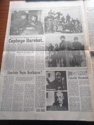 Hürriyet Gazetesi - 2 Aralık 1950 - Tıpkıbasım - Sabahın 4'ünde Kore - General Tahsin  Yazıcı Sağ -Albay Celal Dora Alay Sancağını Beline Sararak Elinde Silahı Olduğu Halde Birliğe Yol Açtı - İsmet İnönü'nün Takriri Reddedildi - Üçüncü Dünya Harbi Altı Saat Sürecek - Kore Cephesinde Son Vaziyet - Seksoloji