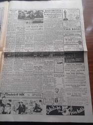Hürriyet Gazetesi - 2 Aralık 1950 - Tıpkıbasım - Sabahın 4'ünde Kore - General Tahsin  Yazıcı Sağ -Albay Celal Dora Alay Sancağını Beline Sararak Elinde Silahı Olduğu Halde Birliğe Yol Açtı - İsmet İnönü'nün Takriri Reddedildi - Üçüncü Dünya Harbi Altı Saat Sürecek - Kore Cephesinde Son Vaziyet - Seksoloji