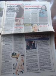 Hürriyet Gazetesi - 14  Ocak 2013 -  Fenerbahçe Efsanesi Lefter Küçükandonyadis'in Sırrı Real Madrid İle Anlaşmış -  Aziz Yıldırım - Babatürk Rauf Denktaş'a Söz Verdiler - Derin Mermerci - Rıza Kocaoğlu - Yaşadığı Dinlemeler İçin Kullanıldığı İddia Edilen O Beş Siyah Minibüs MİT'te - Paris Cinayetinin Asıl Hedefi Sakine Cansız - Avukat Eren Keskin Sakine Cansız Gerçek Bir Kadın Hakları Savunucusuydu