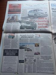 Hürriyet Gazetesi - 14  Ocak 2013 -  Fenerbahçe Efsanesi Lefter Küçükandonyadis'in Sırrı Real Madrid İle Anlaşmış -  Aziz Yıldırım - Babatürk Rauf Denktaş'a Söz Verdiler - Derin Mermerci - Rıza Kocaoğlu - Yaşadığı Dinlemeler İçin Kullanıldığı İddia Edilen O Beş Siyah Minibüs MİT'te - Paris Cinayetinin Asıl Hedefi Sakine Cansız - Avukat Eren Keskin Sakine Cansız Gerçek Bir Kadın Hakları Savunucusuydu