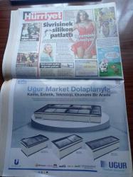 Hürriyet Gazetesi - 14  Ocak 2013 -  Fenerbahçe Efsanesi Lefter Küçükandonyadis'in Sırrı Real Madrid İle Anlaşmış -  Aziz Yıldırım - Babatürk Rauf Denktaş'a Söz Verdiler - Derin Mermerci - Rıza Kocaoğlu - Yaşadığı Dinlemeler İçin Kullanıldığı İddia Edilen O Beş Siyah Minibüs MİT'te - Paris Cinayetinin Asıl Hedefi Sakine Cansız - Avukat Eren Keskin Sakine Cansız Gerçek Bir Kadın Hakları Savunucusuydu