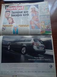 Hürriyet Gazetesi - 22 Kasım 2007 - İnandık Kazandık A Milli Takım Euro 2008'de Nihat Kahveci - Vizesiz Avrupa İçin İlk Adım İngiltere'den - Taş Ocağında Görünmez Kaza - Cumhurbaşkanı Abdullah Gül Silahsa Silah Ama Terörle Mücadele Yalnız Silahla Olmaz - DTP'li PKK'ya Silah Bıraktırma Projesine Ortak Oluruz - AKP Hükümeti 10  Milyon Kaçak Binaya Af Çıkaracak