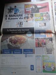 Hürriyet Gazetesi - 27 Eylül 2010 - Galatasaray Klasiği - Milan Baros - Mahsun Kırmızıgül'ün New York'ta Beş Minare Filmi - Kemal Kılıçdaroğlu Yeni Anayasayı Bir Haftada Çıkarırız - Recep Tayyip Erdoğan - Asil Nadir Devlet İsterse İpinizi Çeker - Uzaylılar Gelirse Osman Karşılayacak