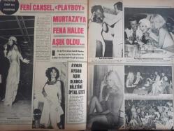 Pazar Haftalık Aktüalite Sinema Tiyatro Müzik ve Magazin Dergisi - Sayı:940 - Türkan Şoray - İlknur Taçbaş - Feri Cansel - Aynur Aydan - Bekarlık Sultanlıktır haberi - Şansal Biber - Şükrü Birand - Fevzi Sırmalı - Serdar Gökhan - Gönül Tansel - Sevda Ferdağ - Feri Cansel - Engin Çağlar - Deniz Erkanat - Tansu Sayın - Fikret Hakan - Nilüfer Koçyiğit - Demir Karahan - Sevinç Pekin - Saime Can - Barış Manço - Seyyal Taner - Seher Şeniz - Herkes En Güzel Vücut Konusunda Ayn Kanıda haberi - Deniz Erkanat - Aytekin Akkaya - Osman Seden - Gül Tener - Bahar Erdeniz - Coşkun Sapmaz - Ceyda Karahan - Sevim Çağlayan - Büyük İfşaat filmi - Yılmaz Güney - Hamit Pütün - Feri Cansel - Yılmaz Güney fotoğraf ve haberi - Dergi Tam Değildir Sadece 16 Sayfası Mevcuttur