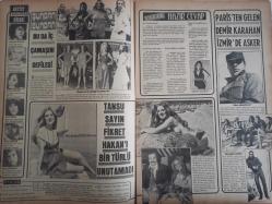 Pazar Haftalık Aktüalite Sinema Tiyatro Müzik ve Magazin Dergisi - Sayı:940 - Türkan Şoray - İlknur Taçbaş - Feri Cansel - Aynur Aydan - Bekarlık Sultanlıktır haberi - Şansal Biber - Şükrü Birand - Fevzi Sırmalı - Serdar Gökhan - Gönül Tansel - Sevda Ferdağ - Feri Cansel - Engin Çağlar - Deniz Erkanat - Tansu Sayın - Fikret Hakan - Nilüfer Koçyiğit - Demir Karahan - Sevinç Pekin - Saime Can - Barış Manço - Seyyal Taner - Seher Şeniz - Herkes En Güzel Vücut Konusunda Ayn Kanıda haberi - Deniz Erkanat - Aytekin Akkaya - Osman Seden - Gül Tener - Bahar Erdeniz - Coşkun Sapmaz - Ceyda Karahan - Sevim Çağlayan - Büyük İfşaat filmi - Yılmaz Güney - Hamit Pütün - Feri Cansel - Yılmaz Güney fotoğraf ve haberi - Dergi Tam Değildir Sadece 16 Sayfası Mevcuttur