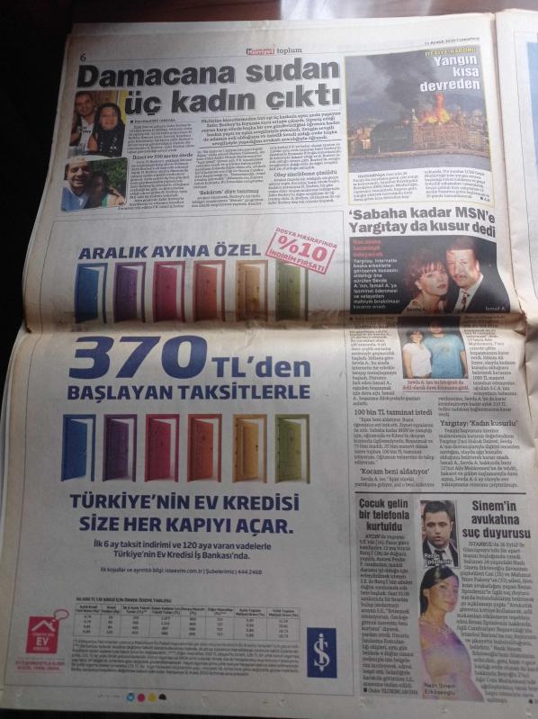 Hürriyet Gazetesi 11 Aralık 2010 Sağlık Bakanı Recep Akdağ a  