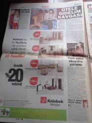 Hürriyet Gazetesi - 15 Temmuz 2006 - Azerbaycanlı Voleybolcu Natalia Mammadova'yı İlham Aliyev'den İzleyin - Adnan Polat - Güneş N'Roses Grubunun Solisti Axl Rose İle Eski Manken Deniz Akkaya Konserden Beraber Ayrıldı - Melih Gökçek Oğlum Osman Gökçek Çankaya Adayı Dedi - Harp Okulu Komutanlığından İstifa Eden Tümgeneral Reha Taşkesen - İtalya'da Şikeci Juventus Fiorentina Ve Lazio Küme Düşürüldü - Saray'ın  Arşivinde Gizli Kalan Fotoğraf