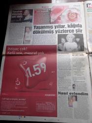Hürriyet Gazetesi - 19 Şubat 2008 - Çöp Arabasına Otostop Çeken Çılgın Kadın Aysel Gürel'i  Kaybettik - Muhsin Ertuğrul -  Aziz Yıldırım Başbakan Recep Tayyip Erdoğan'ın Federasyon Başkanı Adayı Şenes Erzik'ti - Çene Altın'dan Kurtulma Formülü - Özgür Kosova Dünyayı Böldü