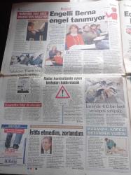 Hürriyet Gazetesi - 19 Şubat 2008 - Çöp Arabasına Otostop Çeken Çılgın Kadın Aysel Gürel'i  Kaybettik - Muhsin Ertuğrul -  Aziz Yıldırım Başbakan Recep Tayyip Erdoğan'ın Federasyon Başkanı Adayı Şenes Erzik'ti - Çene Altın'dan Kurtulma Formülü - Özgür Kosova Dünyayı Böldü