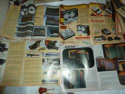 TELEVİZYON RADYO PİKAP VİDEO MÜZİK SETİ TANITIM  KATALOĞ SAYFALARI 1950-60-70 Lİ YILLARIN KATALOĞLARINDAN ÇIKMA 80 YAPRAK 160 SAYFA +ÜCRETSİZ KARGO