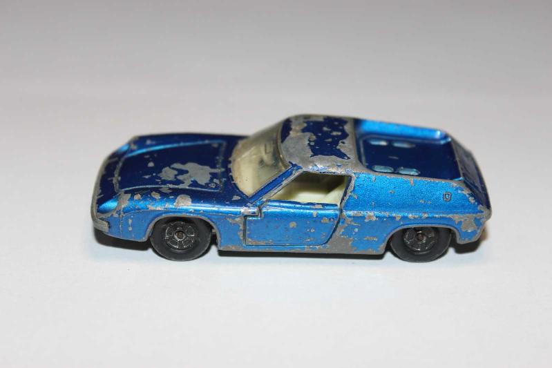 Matchbox (1969) Lotus Europa (no. 5) mavi - Antika ve Koleksiyon