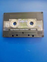 RAKS 60  CABRİO  FOR CAR STEREO   KASET   KULLANILMIŞ