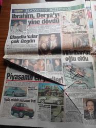 Günaydın Gazetesi - 11 Mart 1994  - Madonna Hülya Avşar - Hakan Şükür Fenerbahçe'nin Hiç Şansı Yok - Rıdvan Dilmen 1 Yıl Daha Oynayacak - İbrahim Tatlıses Derya Tuna'yı Yine Dövdü - Alkolik Fransız Bakan DEP'ten Büyük Para Aldı - Ayıptır Murat Karayalçın - Tansu Çiller Şehitler İçin Mevlid Okuttu- DEP'lilerin Hayalindeki Harita - Leyla Zana - Yerel Seçimler