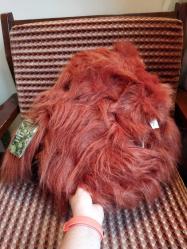 NATİONAL GEOGRAPHİC 2006 YAPIMI VİNTAGE ORANGUTAN ANNE VE BEBEK PELUŞ OYUNCAK FİGÜR BİBLO BEBEK 35 X 50 CM
