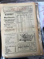 AFYON KUDRET  GÜNLÜK SİYASİ GAZETESİ -YEREL TAŞRA BASINI -   25 KASIM 1960-YIL :4 SAYI :1016-Milli Eğitim Bakanlığı  İlkokul öğretmenler için yeni kadro tahsisi hazırlıklarına başladı -Türkiye 'den 280 Amerikan ailesi yurduna dönüyor -Yassıada duruşmalarına ait yeni film hazırlandı -Okullarda yabancı dil saati arttırılacak  - Trafik kazası  -Mavzer tüfeği ile yaralama -Bıçak  bulundurma -Kanuna aykırı döviz alan 283 kişi mahkemeye veriliyor -İş ve İşçi  Bulma Kurumu  Afyon  Büro  Şefliğinden