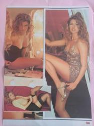 Şamdan  Magazin Dergi önlü arkalı 2  sayfa Özlem Yıldız,Oktay Kaynarca,İpek Tenolcay,Sinem Üretmen,Tuğba Özay 28*41cm