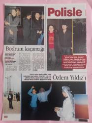 Şamdan  Magazin Dergi önlü arkalı 2  sayfa Özlem Yıldız,Oktay Kaynarca,İpek Tenolcay,Sinem Üretmen,Tuğba Özay 28*41cm