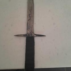 Antika - Eskilerden El yapımı Dövme Kılıç - kitantik - kitaLog